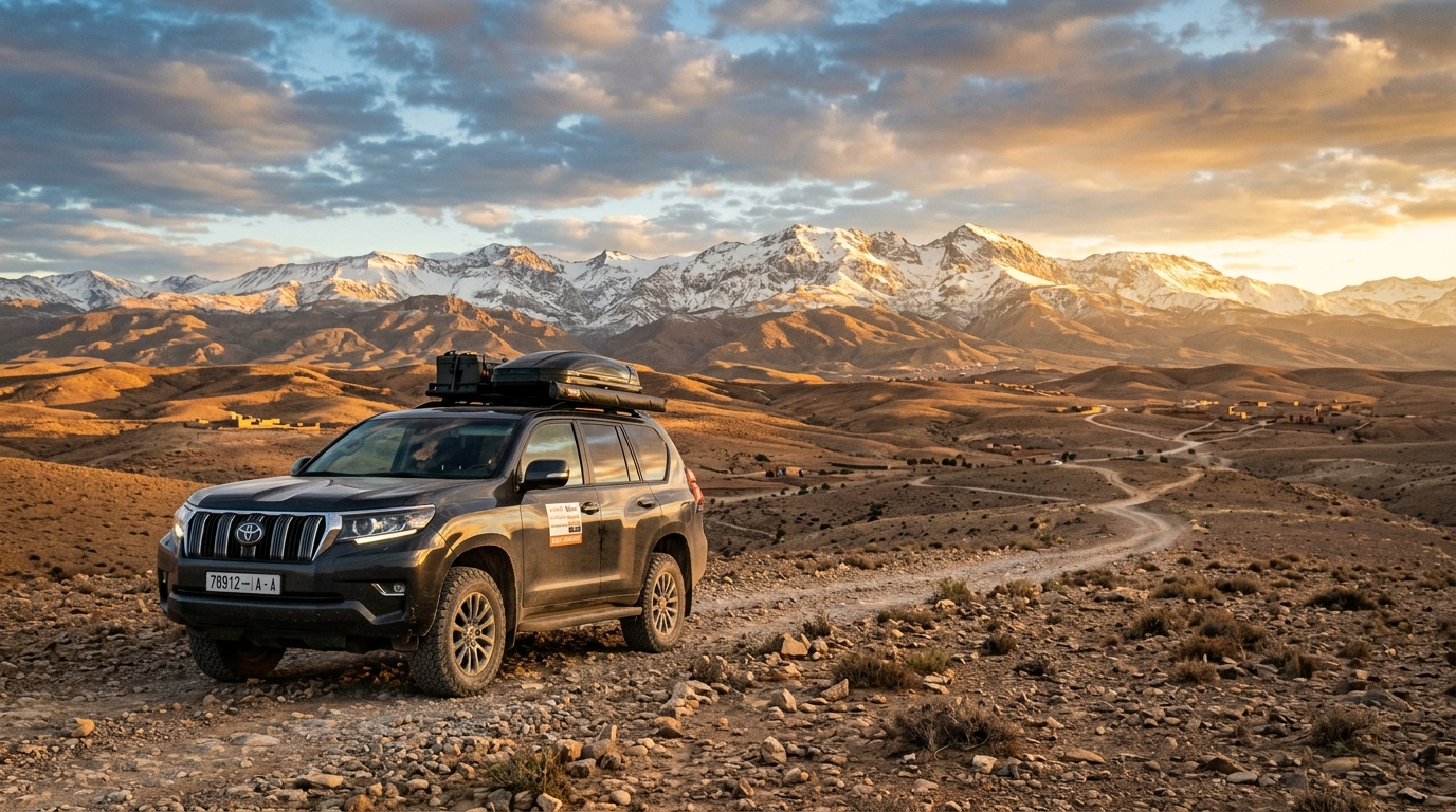 Désert d'Agafay & Vallée de l'Ourika : Les meilleures excursions en voiture depuis Marrakech